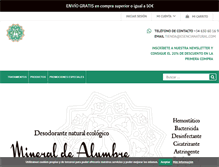 Tablet Screenshot of esencianatural.com